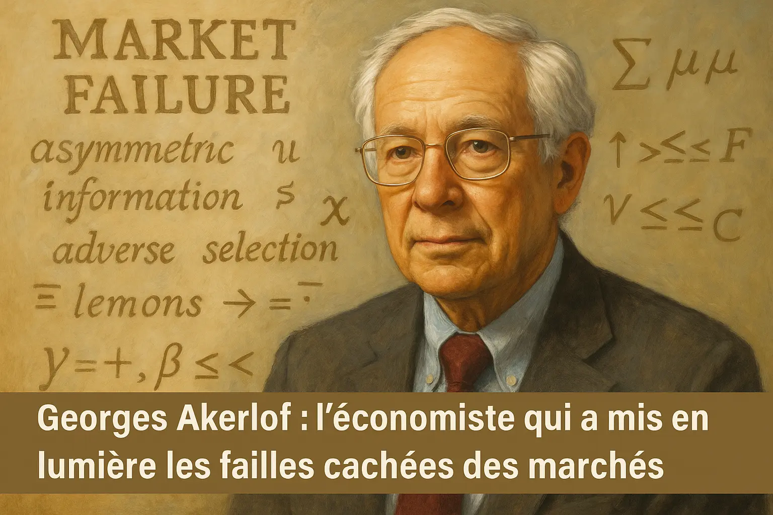 Georges Akerlof : l’économiste qui a mis en lumière les failles cachées des marchés
